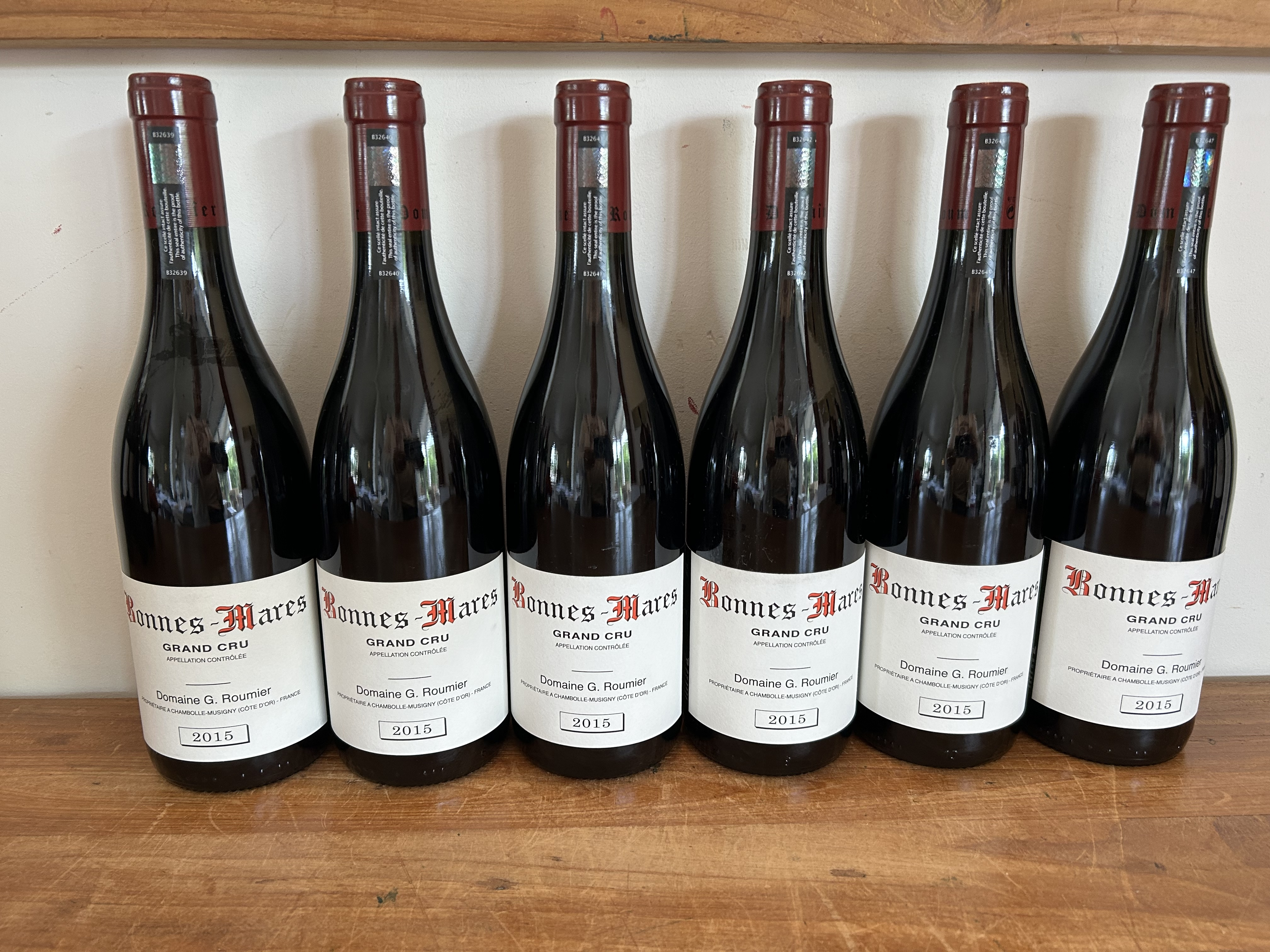 Bouteille de Bonnes-Mares Grand Cru 2015 - Domaine Georges Roumier