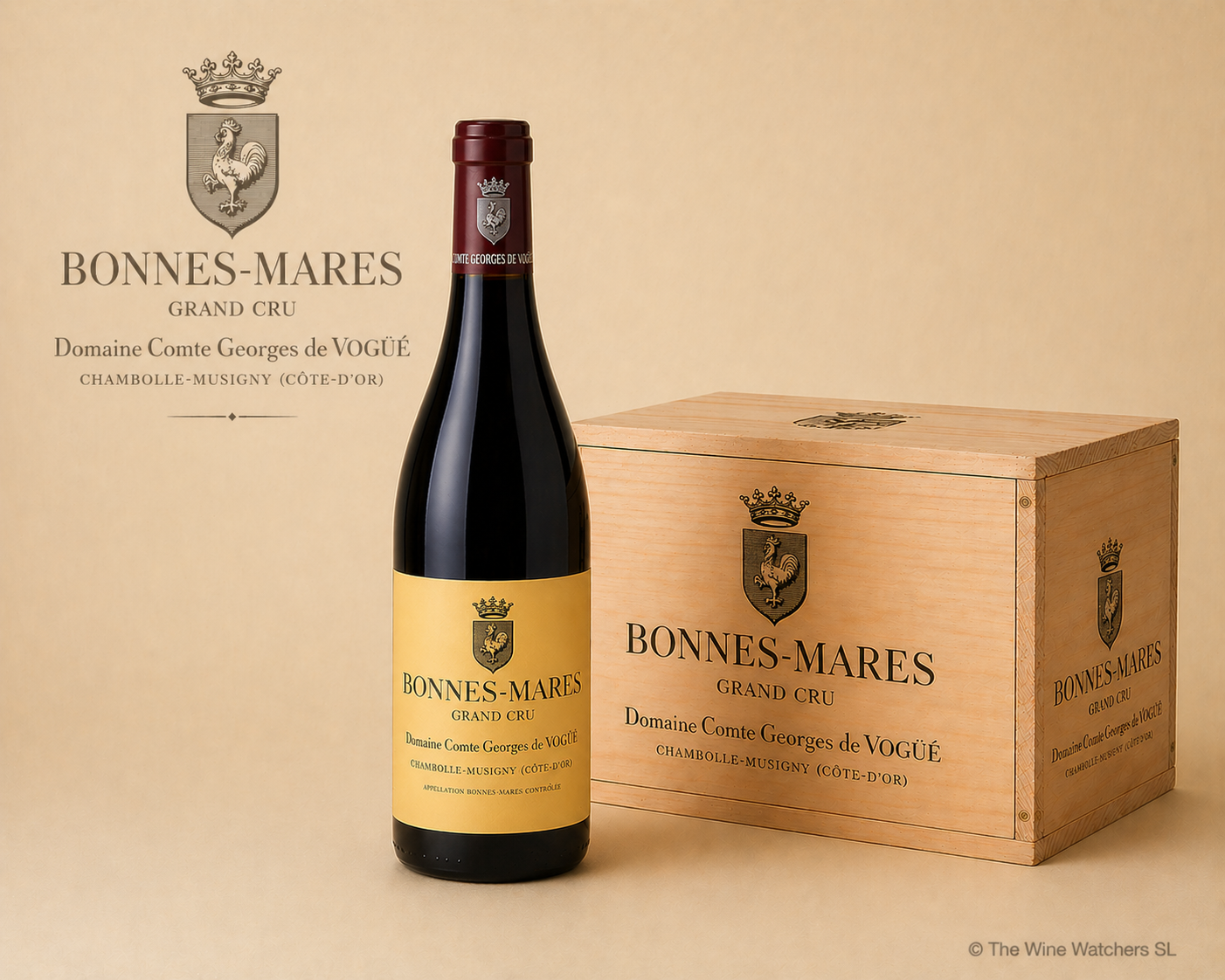 Bouteille de Bonnes-Mares Grand Cru 2021 - Côte de Nuits