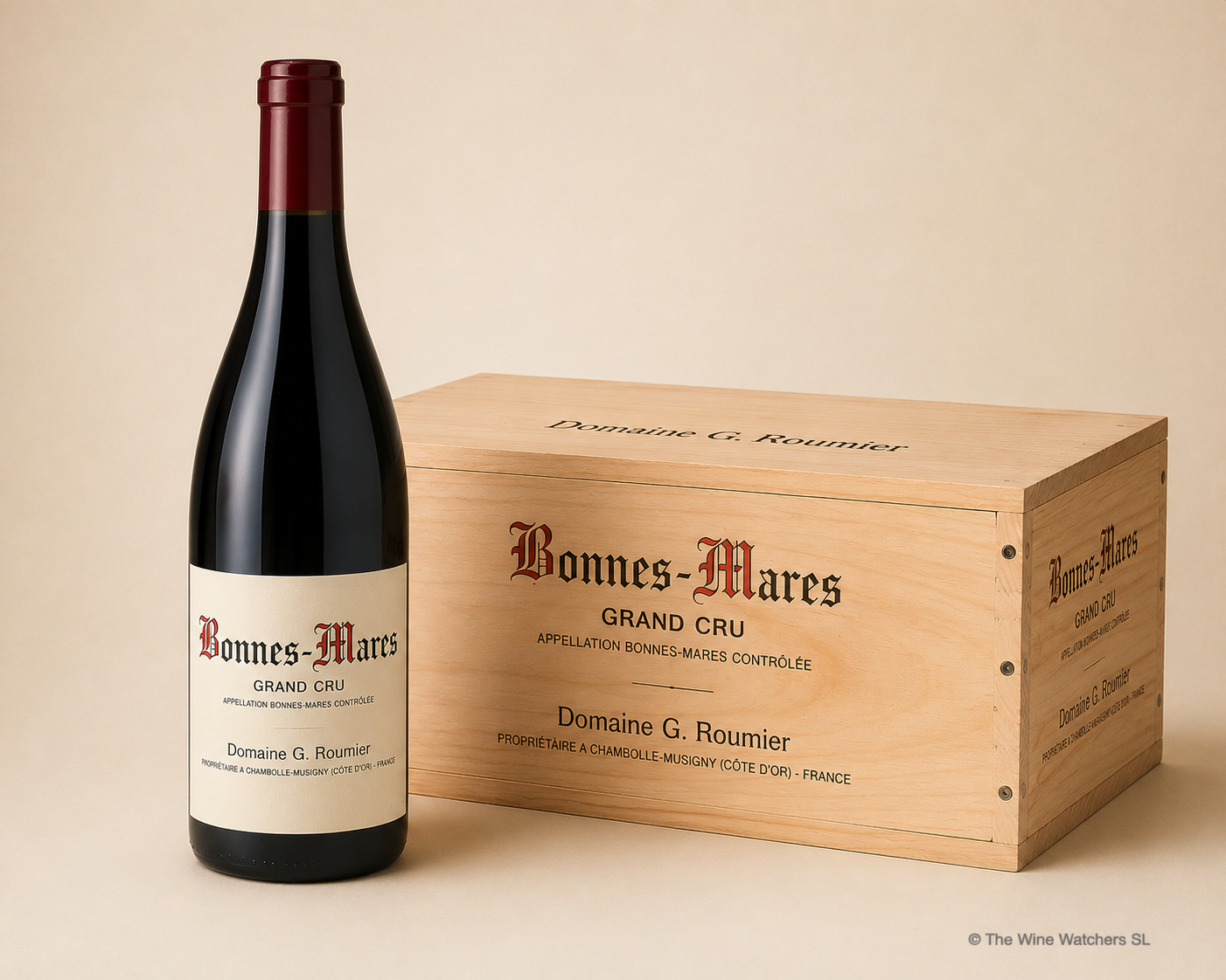 Bouteille de Bonnes-Mares Grand Cru 2021 - Domaine Georges Roumier