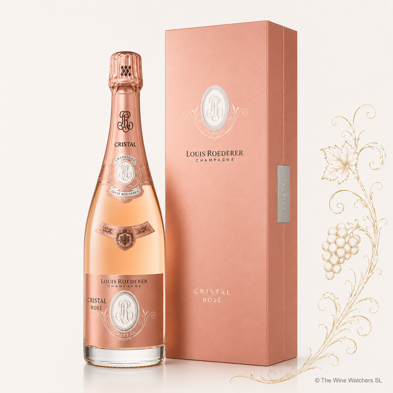 Bouteille de Champagne Roederer Cristal Rosé 2014 - Champagne