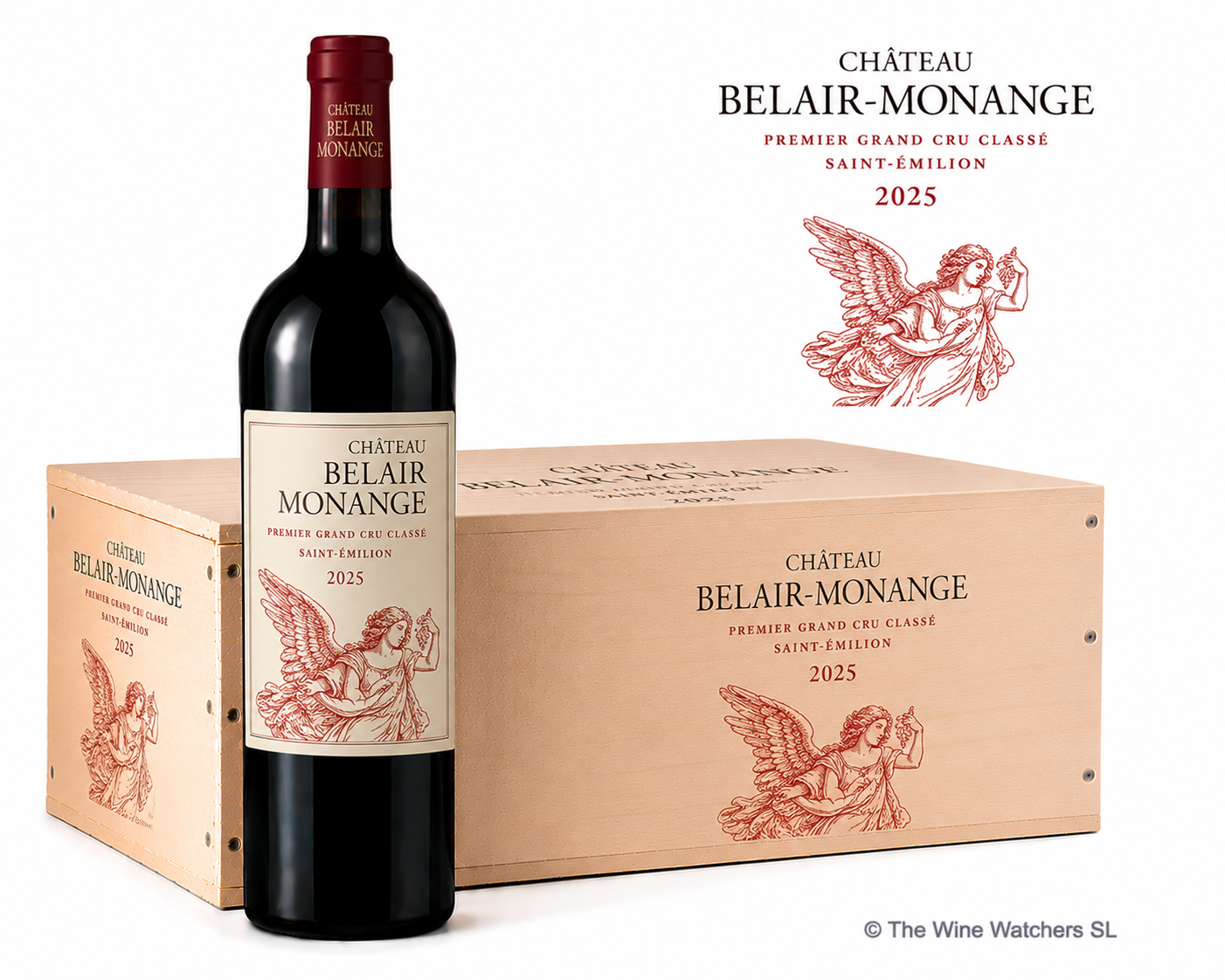 Bouteille de Château Belair-Monange 2025 Primeur - Saint-Émilion