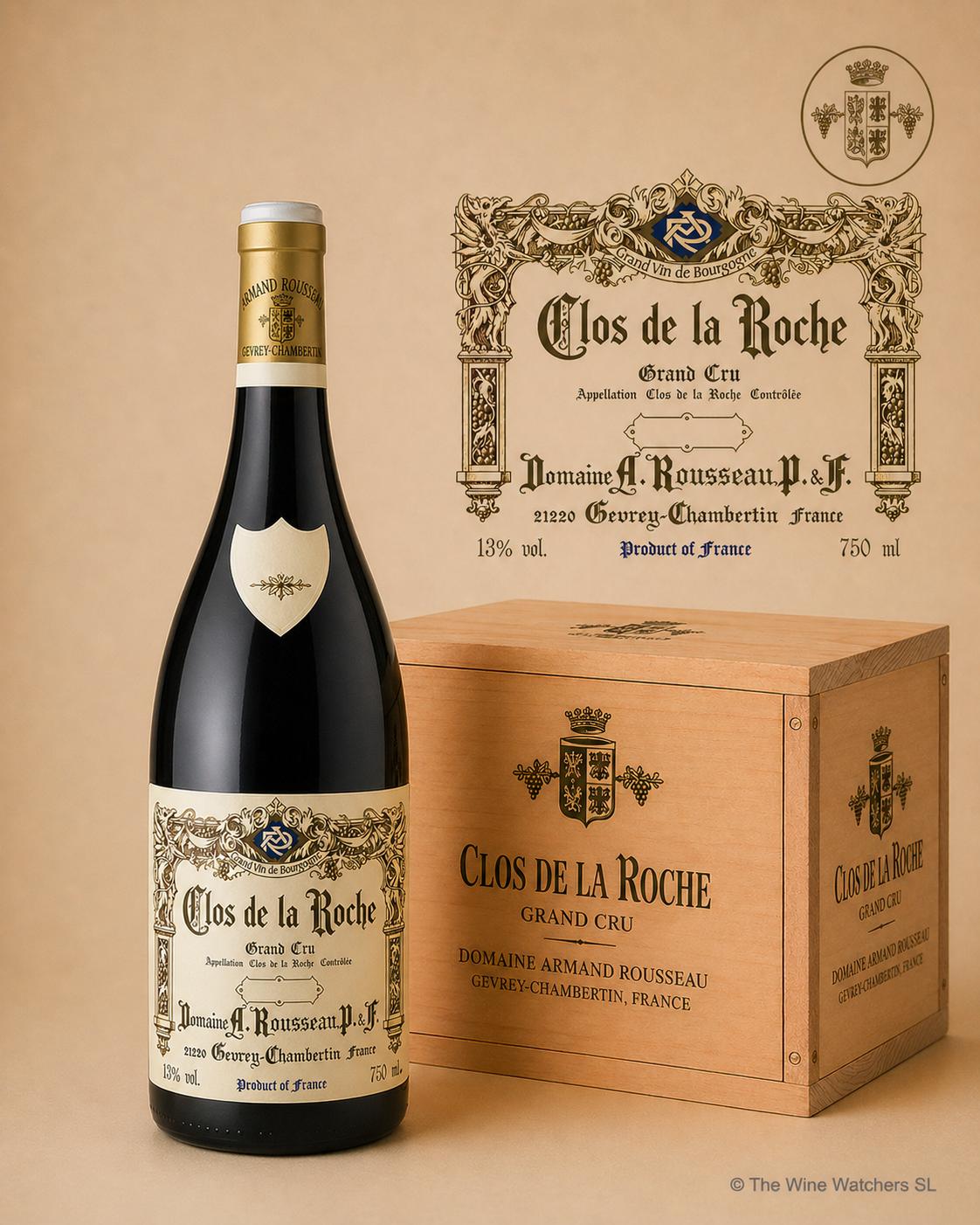 Bouteille de Clos de La Roche Grand Cru 2019 - Côte de Nuits