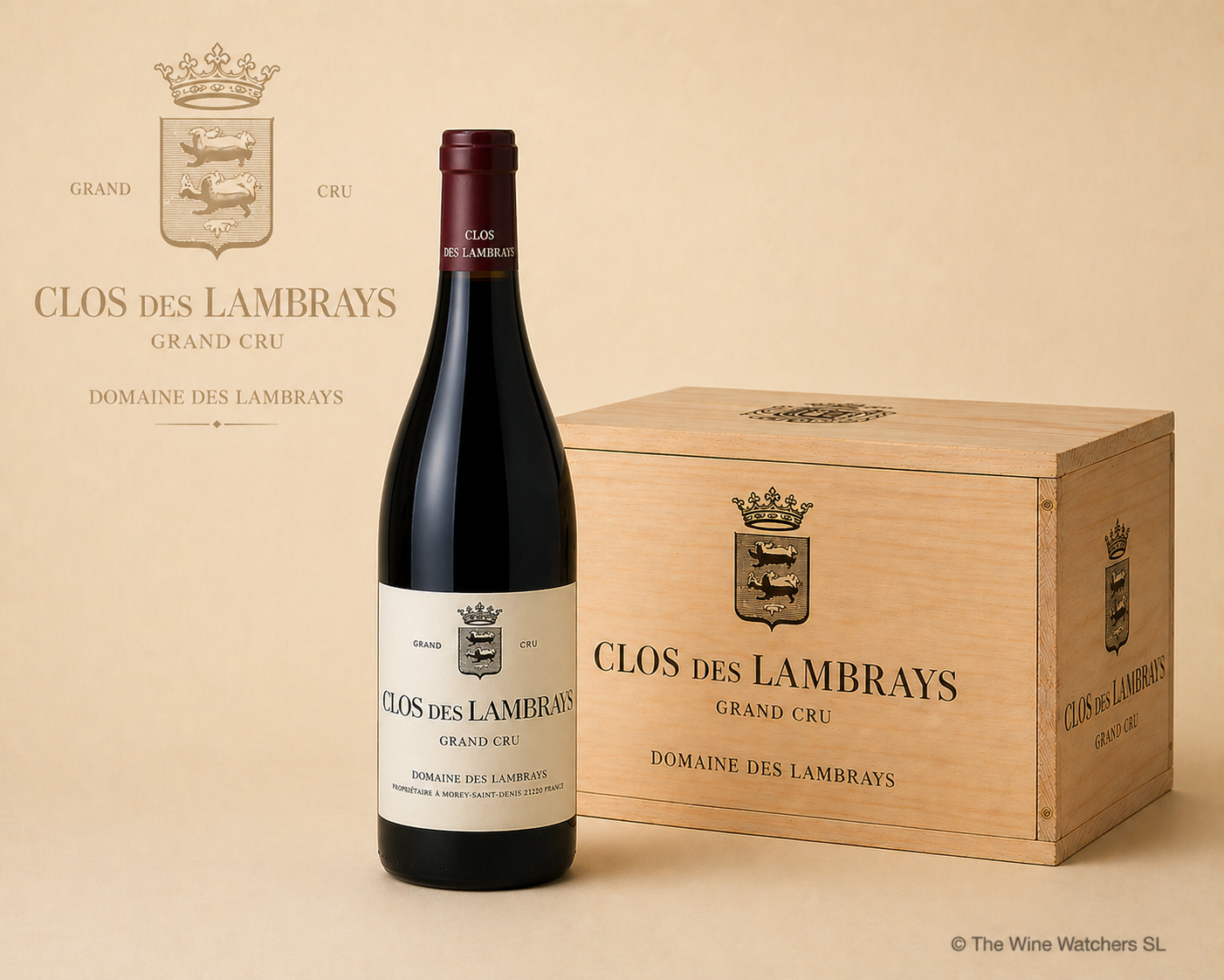 Bouteille de Clos des Lambrays Grand Cru 2023 - Côte de Nuits