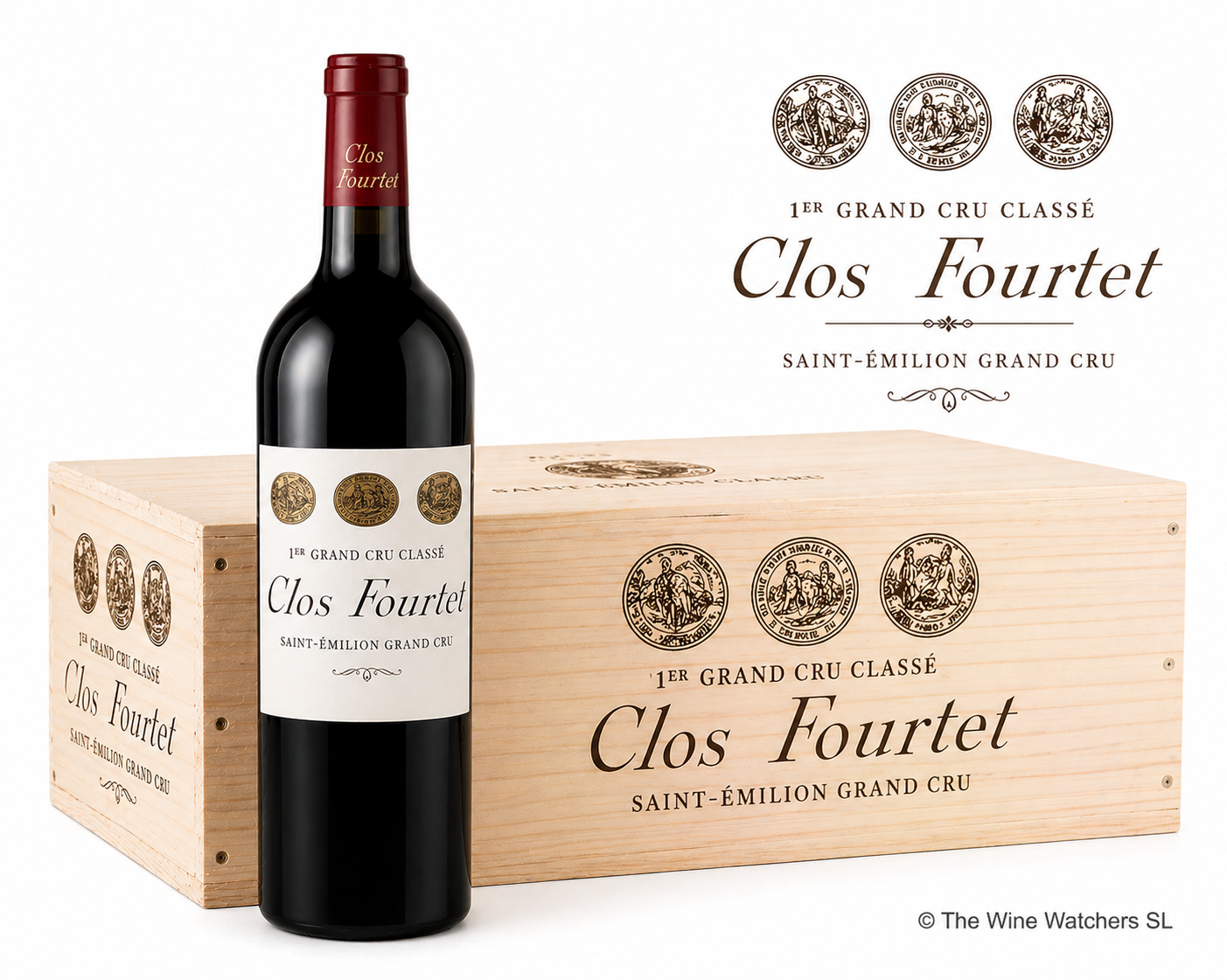 Bouteille de Clos Fourtet 2025 Primeur - Saint-Émilion