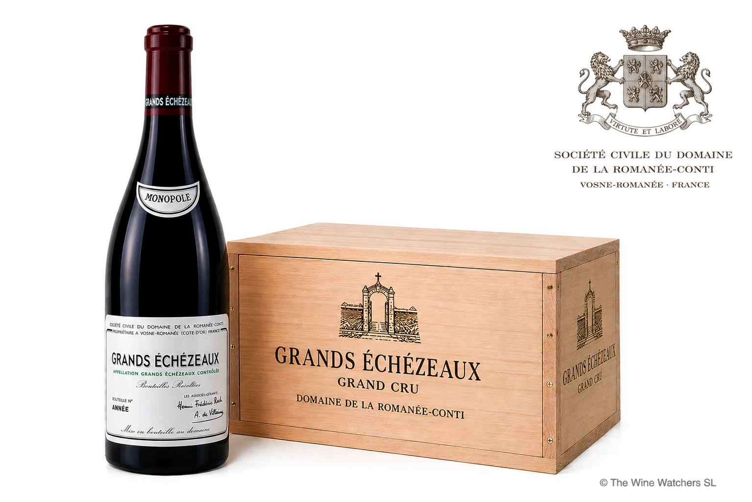 Bouteille de Grands Echezeaux Grand Cru 2017 DRC - Côte de Nuits