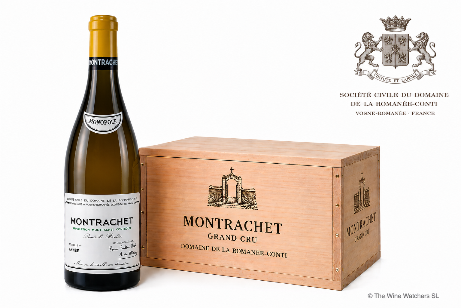Bouteille de Montrachet Grand Cru 2011 DRC - Côte de Nuits