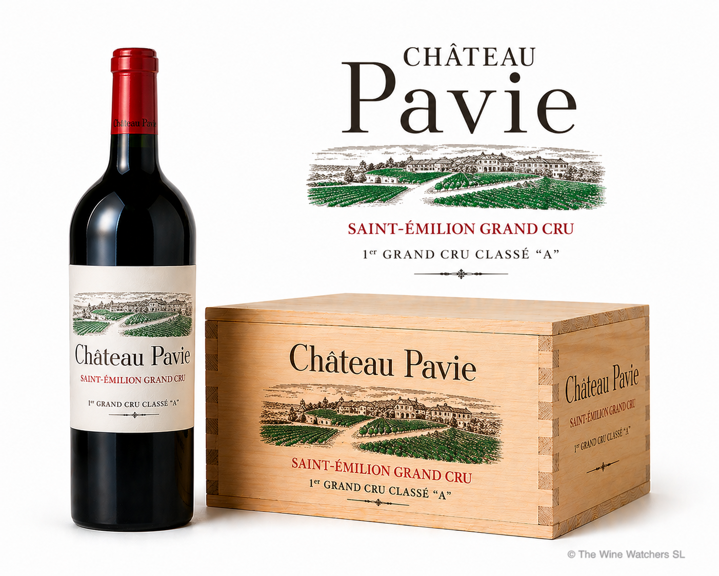 Bouteille de Château Pavie 2025 Primeur - Saint-Émilion