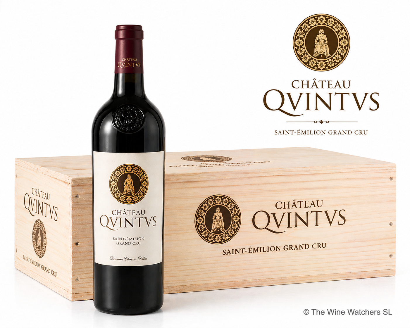 Bouteille de Château Quintus 2025 Primeur - Saint-Émilion