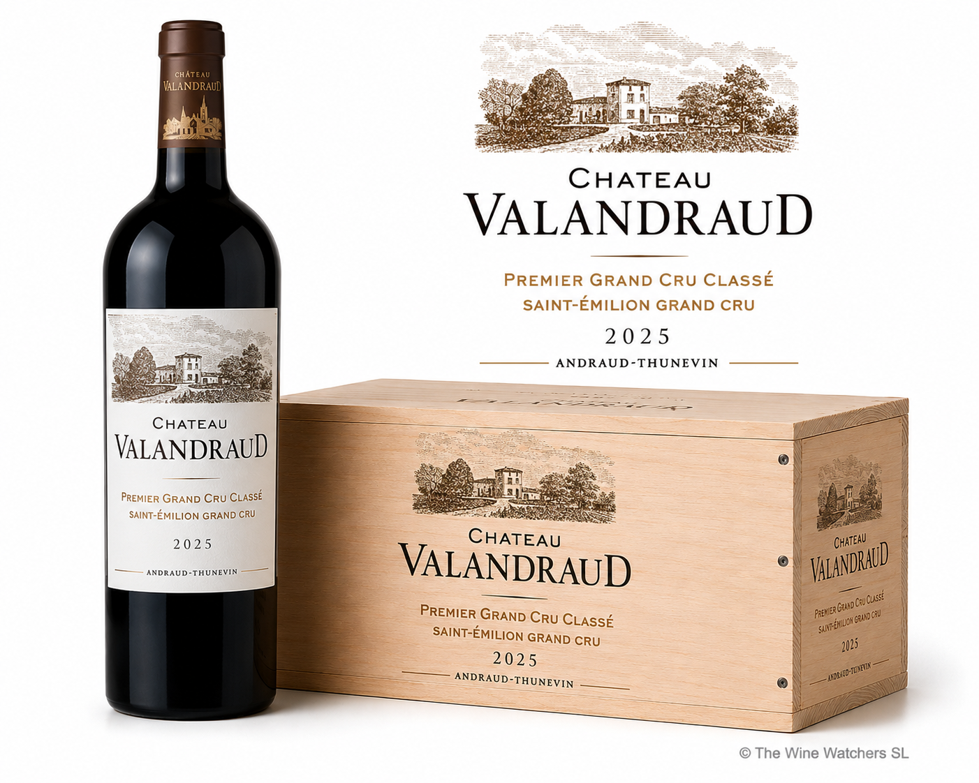 Bouteille de Château Valandraud 2025 Primeur - Saint-Émilion